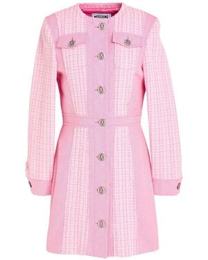 Moschino Overcoat & Trench Coat - Pink