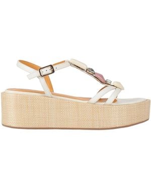 Apepazza Sandals Leather - Natural