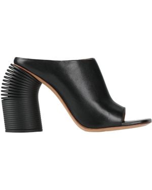 Off-White c/o Virgil Abloh Sandals Leather - Black