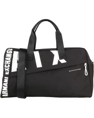 ARMANI EXCHANGE Duffel Bags Polyester - Black