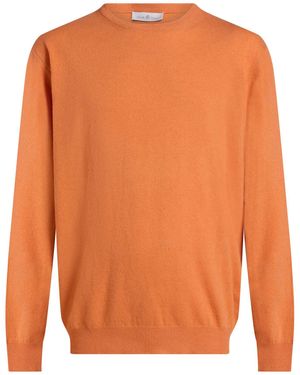 Della Ciana Sweater Merino Wool, Cashmere - Orange