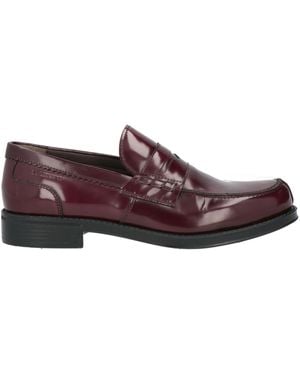 Stonefly Patent Leather Penny Loafers - Purple