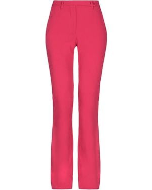 Denny Rose Fuchsia Pants Polyester, Elastane - Pink