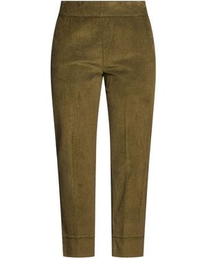 ALESSIA SANTI Trousers Cotton, Viscose - Green