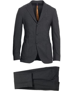 Santaniello Suit Wool, Polyester, Elastane - Blue