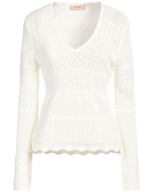 Twinset Pullover - Blanco
