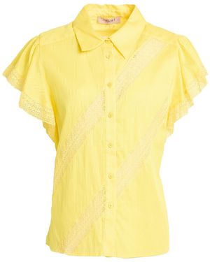 Twinset Camisa - Amarillo