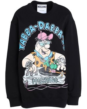 Moschino Sweatshirt Organic Cotton - Black