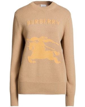 Burberry Sweater Wool, Cashmere - Natural