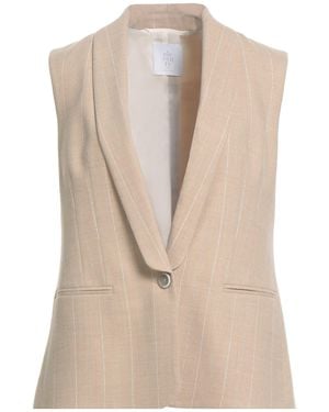 Eleventy Blazer Wool, Elastane - Natural