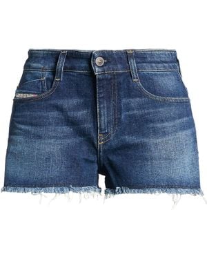 DIESEL Denim Shorts Cotton, Elastane - Blue