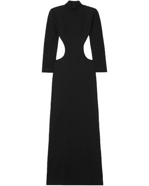 Monot Maxi Dress Polyester - Black