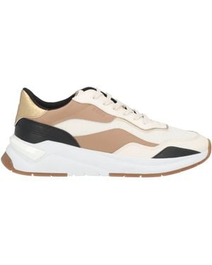 BOSS Ivory Sneakers Textile Fibers, Synthetic Material - White