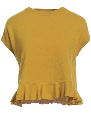 Jucca Sweater Virgin Wool - Yellow