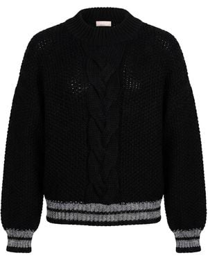 Liu Jo Sweater Acrylic, Polyester, Wool - Black