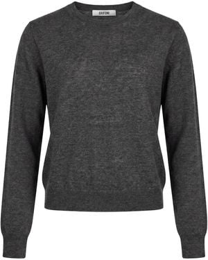 Grifoni Charcoal Sweater Alpaca Wool, Polyamide - Gray