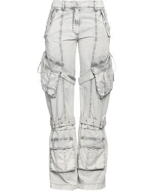 Acne Studios Baggy Cargo Jeans - Gray