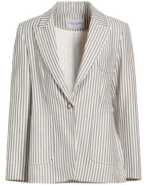 Forte Blazer Cotton, Linen - Gray