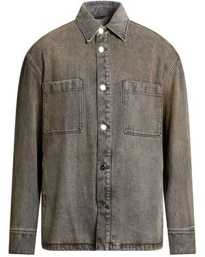 Fendi Denim Outerwear Cotton - Grey