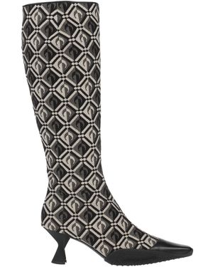 Marine Serre Boot - Black