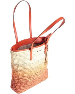 MICHAEL Michael Kors Shoulder Bag Natural Raffia - Red