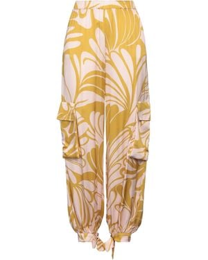 1 One Trousers Viscose - Metallic