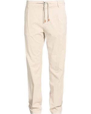 Eleventy Light Trousers Lyocell, Cotton, Elastane - Natural