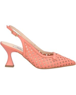 Walter Violet Pumps Leather - Pink