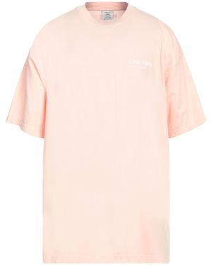 Vetements Camiseta - Rosa