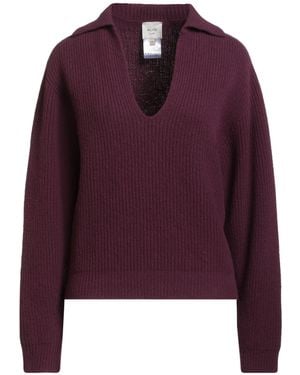 Alysi Sweater Merino Wool - Purple
