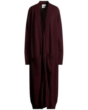 Jil Sander Cardigan Wool - Purple