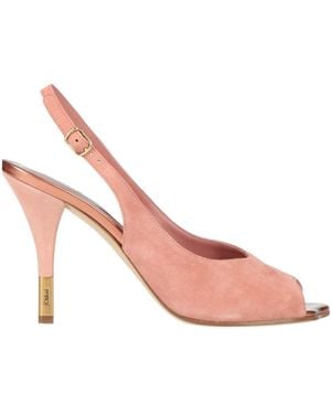 Chloé Antique Rose Sandals Leather - Pink
