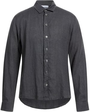 Alpha Studio Shirt Linen - Blue