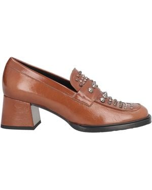 Zinda Loafers Leather - Brown