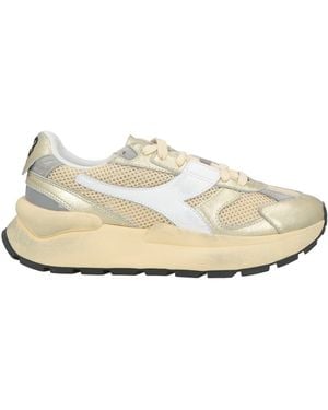 Diadora Trainers Leather, Textile Fibres - Natural