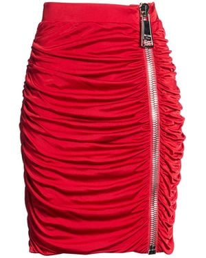 Moschino Mini Skirt Viscose - Red