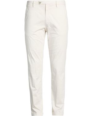 Michael Coal Trousers Cotton, Elastane - White