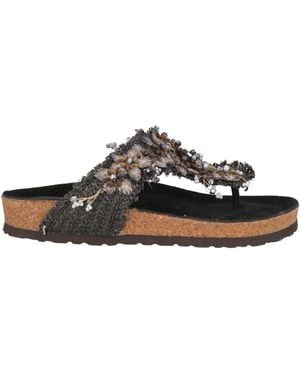 Divine Follie Thong Sandal - White