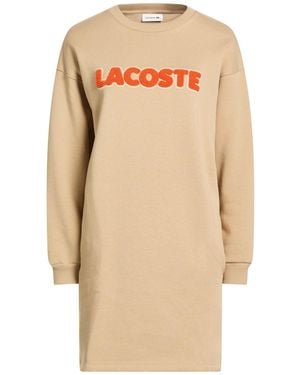 Lacoste Mini Dresses - Natural