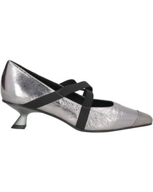 KARIDA Court Shoes Leather - Grey