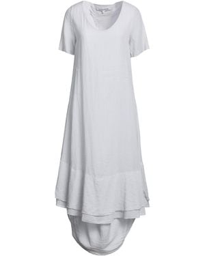 European Culture Maxi Dress - White