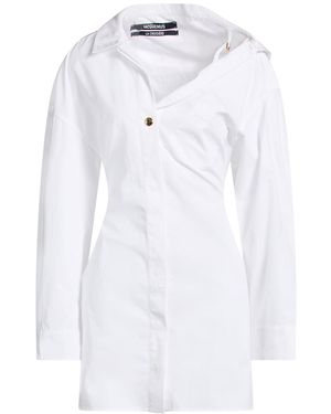 Jacquemus Mini Dress Cotton - White