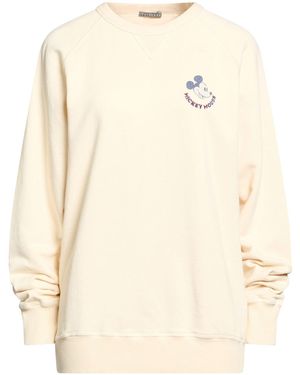 In The Box Disney Cream Sweatshirt Cotton - Natural