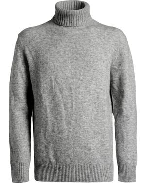 Kangra Turtleneck Cotton, Alpaca Wool, Polyamide, Wool, Elastane - Gray