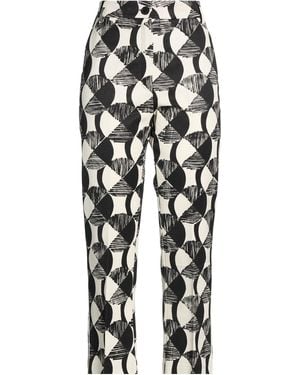 ALESSIA SANTI Pants Textile Fibers - Black