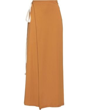 Jucca Maxi Skirt Cotton - Orange