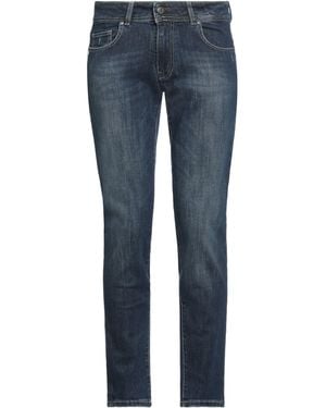 Daniele Alessandrini Jeans Cotton, Elastane - Blue