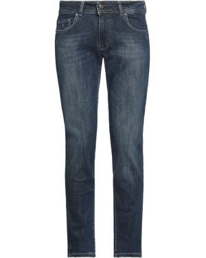 Daniele Alessandrini Jeans Cotton, Elastane - Blue