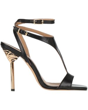 Wo Milano Sandals Leather - Black