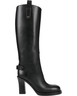 Burberry Boot Leather - Black